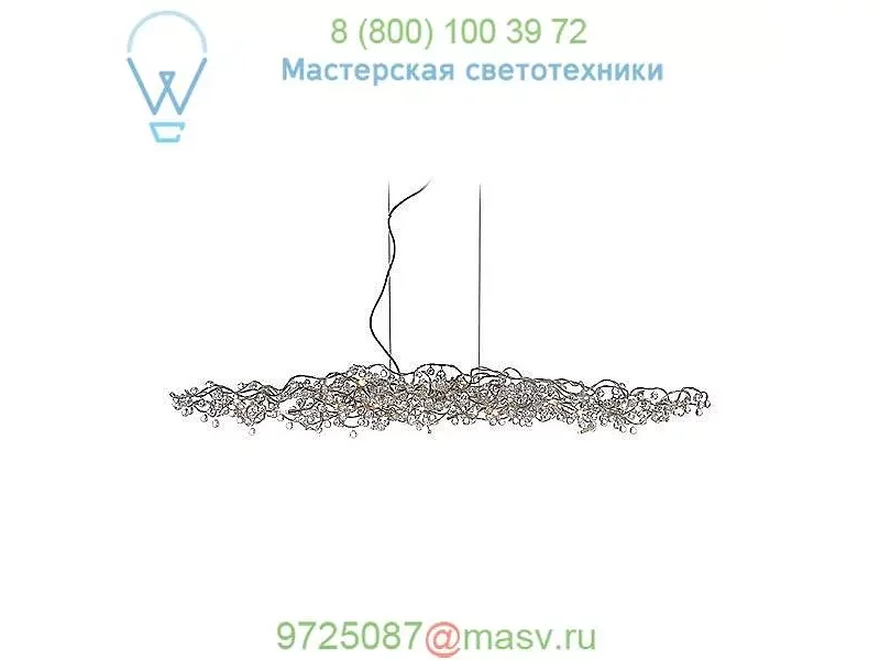 Harco Loor Design Tiara Diamond Sky HL 30 Linear Suspension Light, светильник