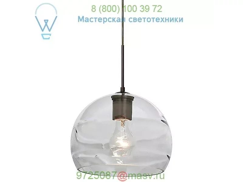Spirit Pendant (Clear/Bronze/8 inch) - OPEN BOX RETURN  Besa Lighting, светильник