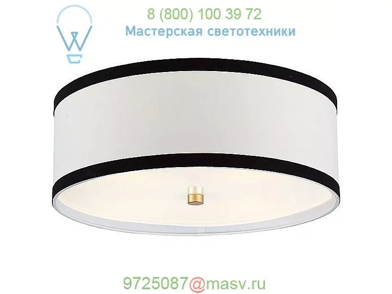 KS 4070BSL-L Visual Comfort Walker Flush Mount Ceiling Light, светильник