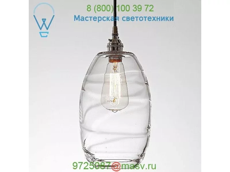 Ellisse Pendant Light LAB0035-01-FB-OC-C01-E2 Hammerton Studio, светильник