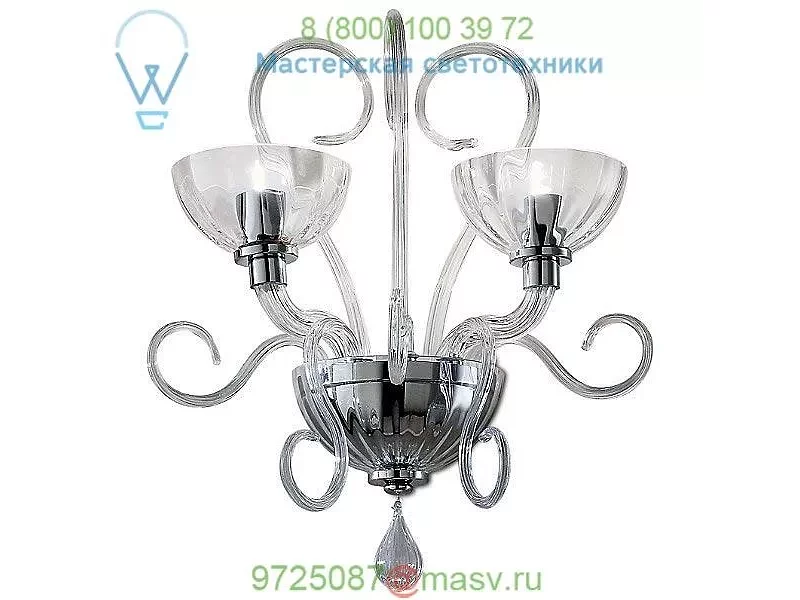 0000533 Leucos Lighting Bolero P2 Wall Sconce, настенный светильник бра