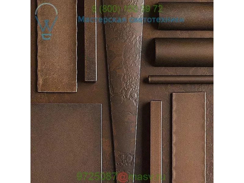 203053-1004 Hubbardton Forge Lisse 2 Light Wall Sconce, настенный светильник бра