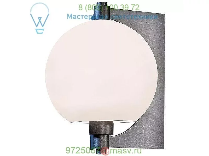 Pluto Outdoor Wall Sconce Hubbardton Forge 306605-1015, уличный настенный светильник