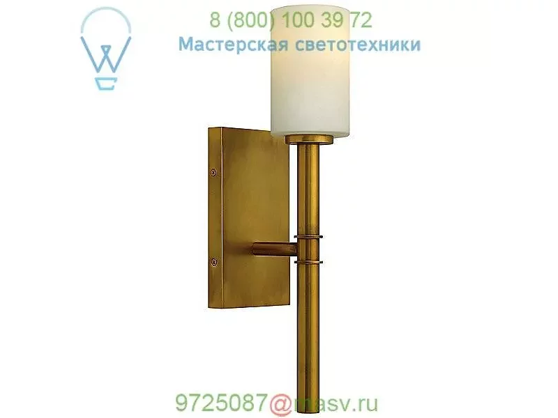 Hinkley Lighting Margeaux 1 Light Wall Sconce 3580PN, настенный светильник