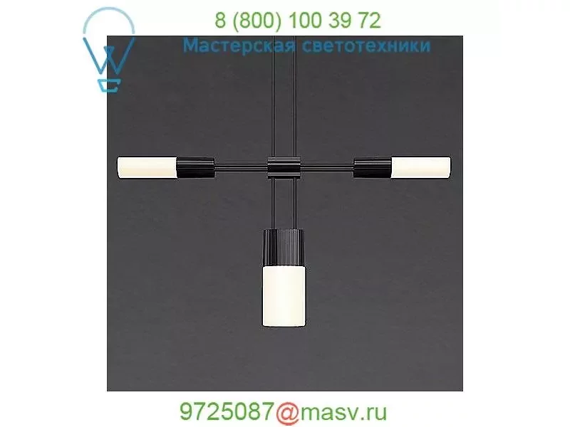 SONNEMAN Lighting Suspenders 36 Inch 3 Bar Offset Linear 9 Light LED Suspension System S1P36S-JR