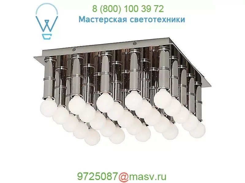 Robert Abbey S689 Meurice Flush Mount Ceiling Light, светильник