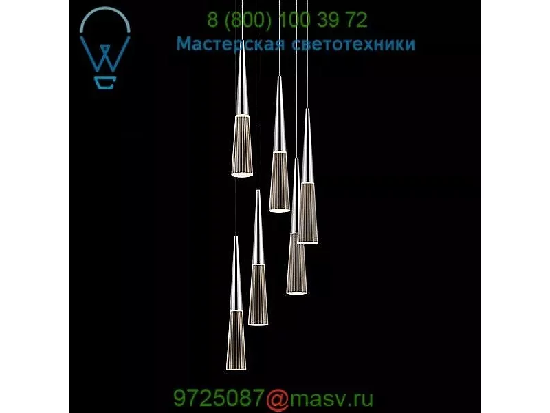 2942.01 SONNEMAN Lighting Spire Round Cluster LED Pendant Light, светильник