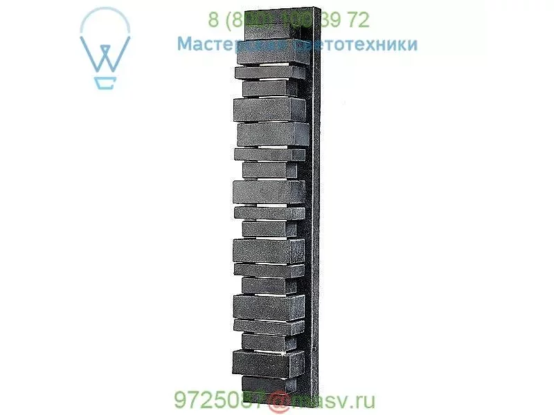 OL11201DWZ Feiss Ledgend Outdoor Rectangle LED Wall Sconce, уличный настенный светильник
