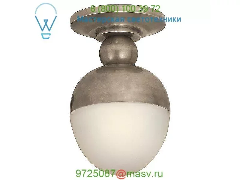 Visual Comfort Clark Flush Mount TOB 4006AN-WG, светильник