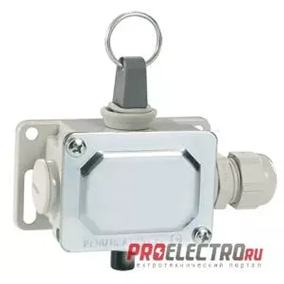 PLNU1AT Концевой выключатель, кольцевой рычаг, 1NO+1NC, Lovato Electric