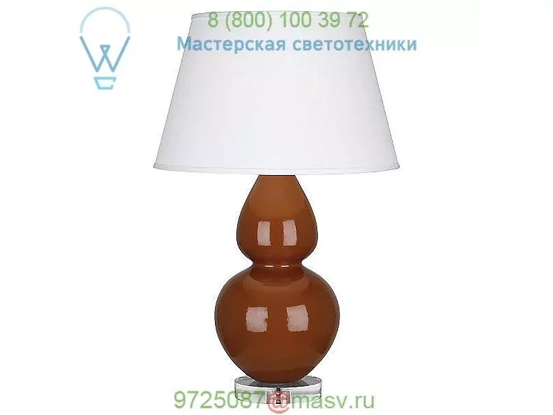 Double Gourd Lucite Table Lamp - Large A606 Robert Abbey, настольная лампа