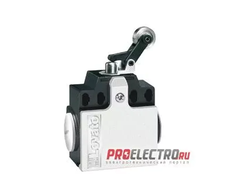 KND1S02 Концевой выключатель с боковым роликом, 2NC, LOVATO Electric