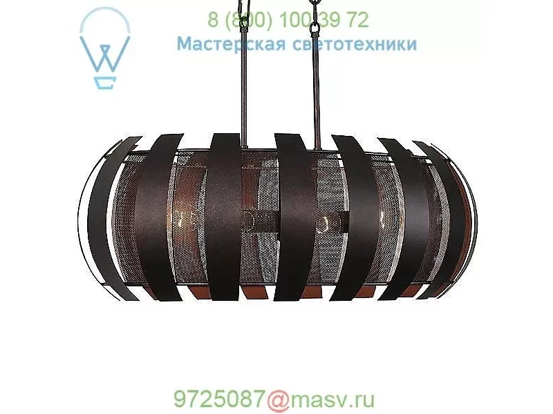 287N06BL Varaluz Sawyers Bar Linear Suspension Light, светильник