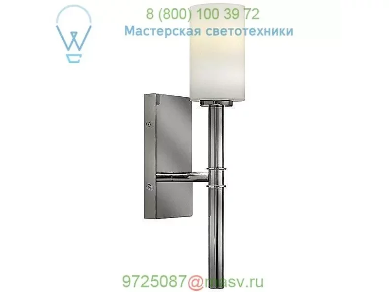 Margeaux 1 Light Wall Sconce 3580PN Hinkley Lighting, настенный светильник
