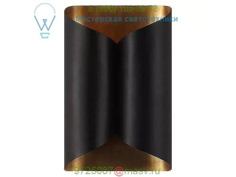 Visual Comfort ARN 2036BLK Selfoss Wall Light, настенный светильник