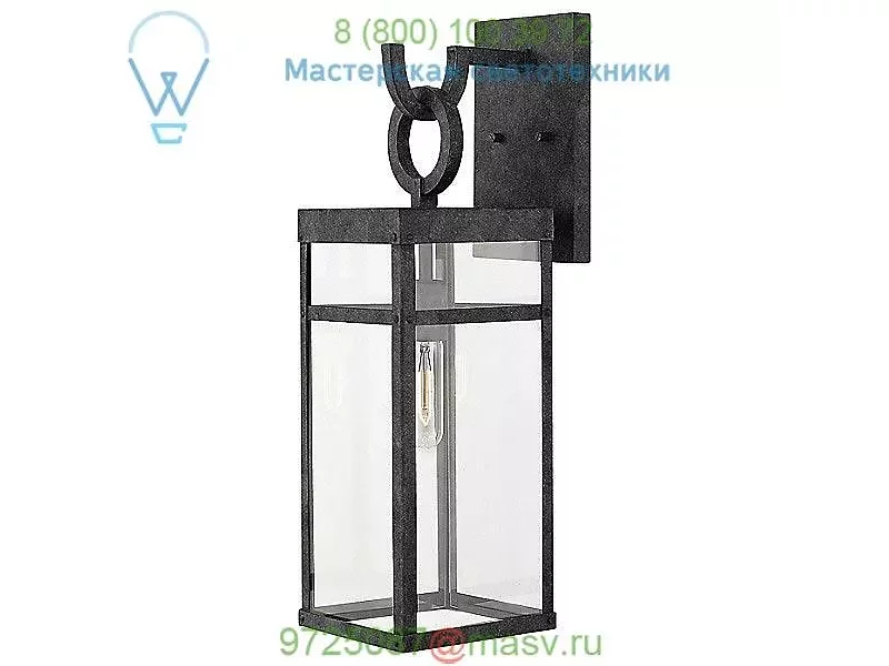 Porter Outdoor Wall Light 2800DZ Hinkley Lighting, уличный настенный светильник