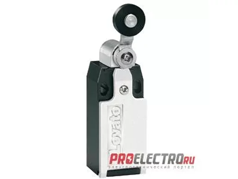 KME1L02 Концевой выключатель с пласт. роликом, 2NC, LOVATO Electric