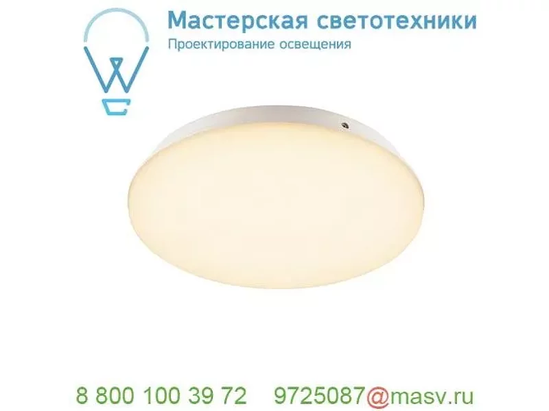 163021 SLV SIMA ROUND SENSOR светильник накладной IP44 27Вт c датчиком движения и LED 3000К, 230