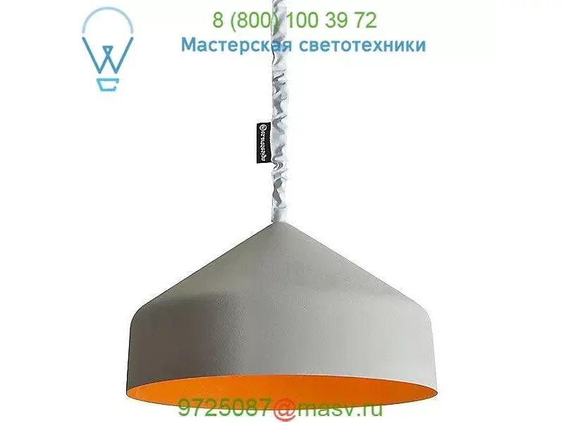 CYRCUS CEMENTO GREY/WHITE Cyrcus Cemento Pendant Light In-Es Art Design, светильник