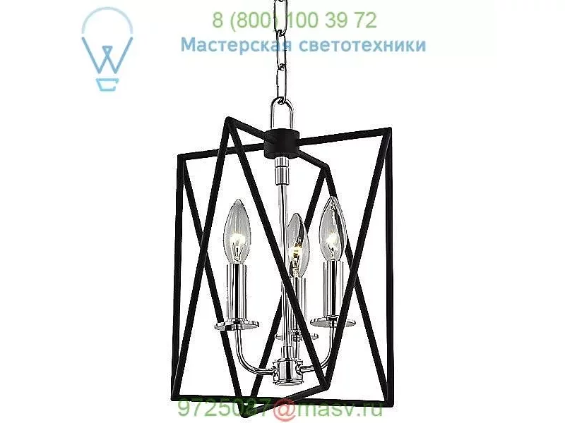 Laszlo 3 Light Pendant Light 1110-AGB Hudson Valley Lighting, светильник