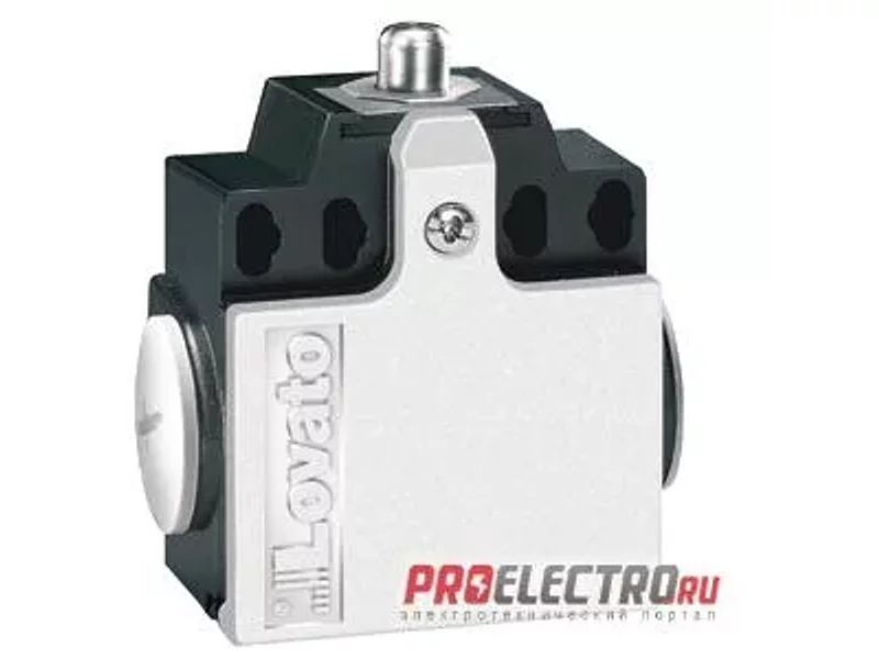 KNA1L11 Концевой выключатель с нажимным толкателем, 1NO+1NC, LOVATO Electric