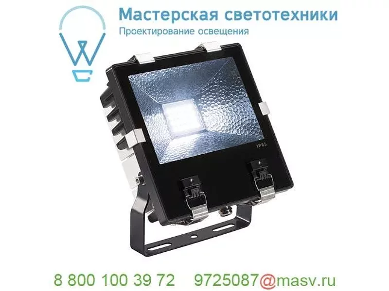 1001396 SLV DISOS LED 25 светильник накладной IP65 71Вт c LED 4000К, 7950лм, 110°, черный