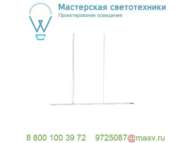 157641 SLV CYGNIS PD-1 светильник подвесной димм. с LED 27Вт, 3000К, 2100лм, без основания, белы