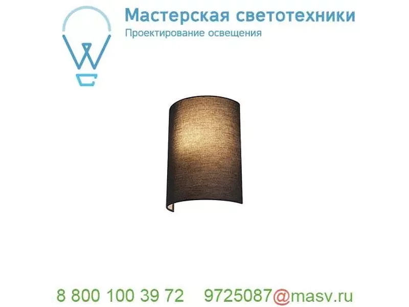 1001273 SLV FENDA, абажур-полуэкран, черный