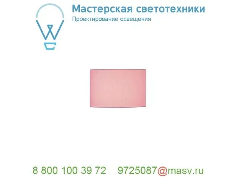 155589 SLV FENDA, абажур-цилиндр диам. 30 см, розовый