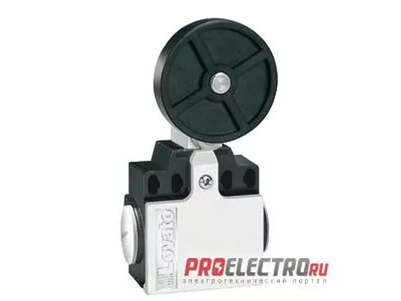 KNE3A11 Концевой выключатель с резин. роликом, 1NO+1NC, LOVATO Electric
