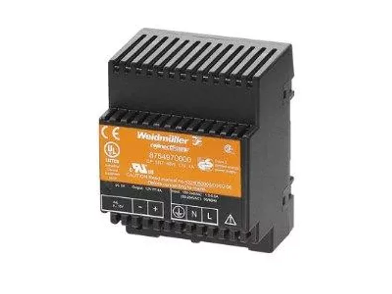 CP SNT 48W 12V 4A Источник питания регулируемый - 8754970000, Weidmuller