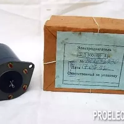 Электродвигатель шаговый ШД-300/300-А (24В, 3град, 300шаг/с)