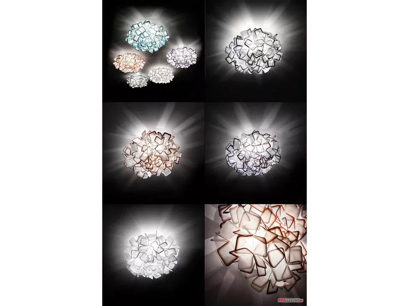 Светильник Slamp Clizia Wall-/ceiling light, 2x20W Medium base incandescent