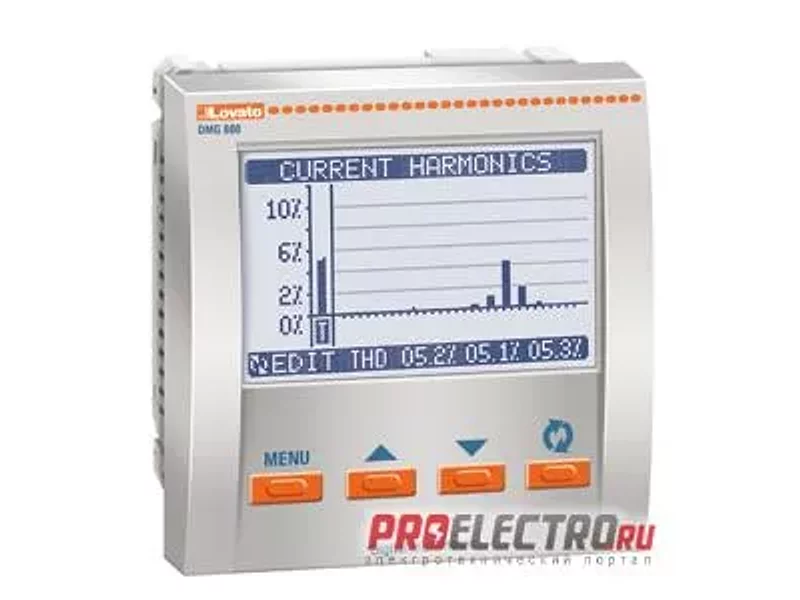 DMG800 Цифровой мультиметр, анализатор сети с LCD дисплеем, Lovato Electric