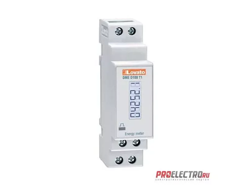 DMED100T1MID Цифровой однофазный счетчик энергии, 40А, Lovato Electric