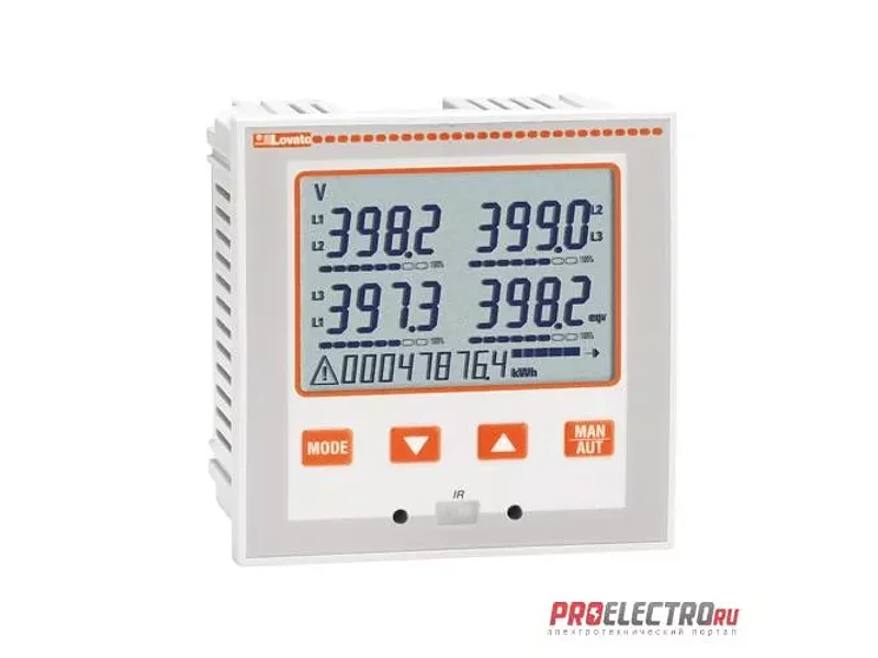 DMG600 Цифровой мультиметр, анализатор сети с LCD дисплеем, Lovato Electric