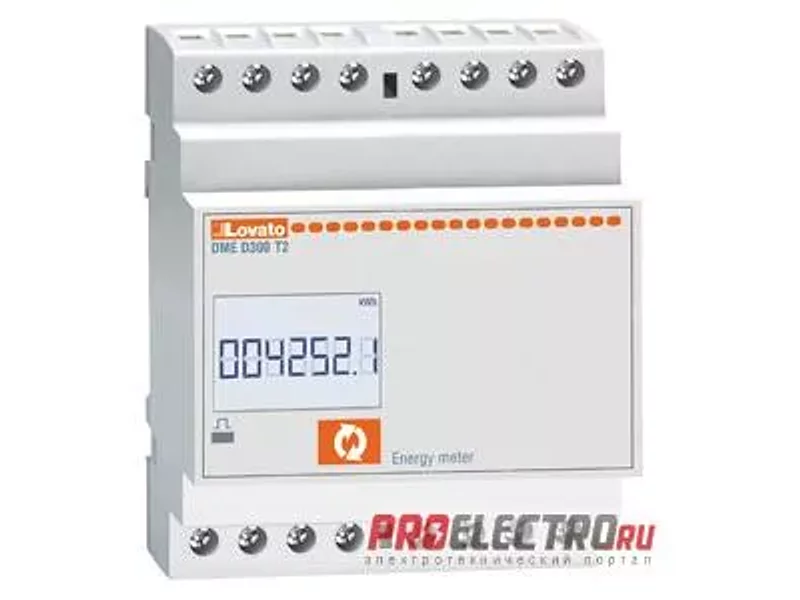 DMED300T2MID Цифровой трехфазный счетчик энергии, 63А, Lovato Electric