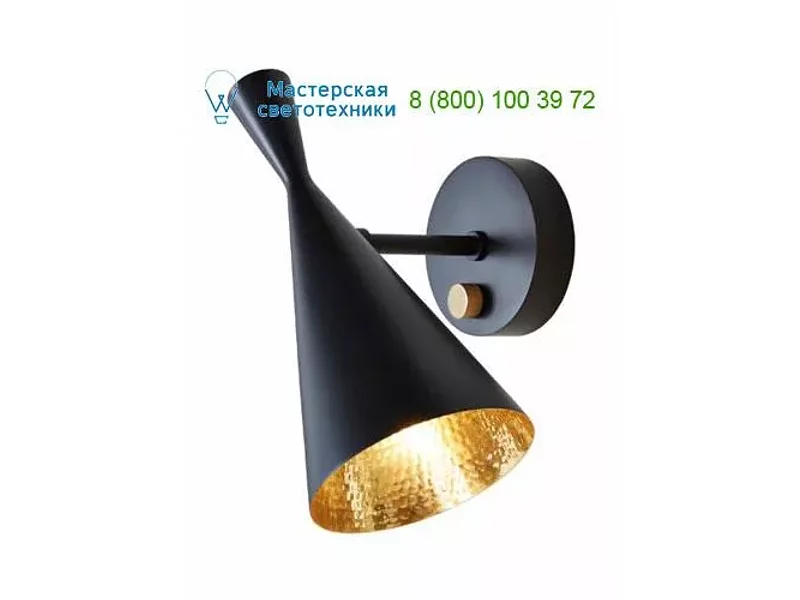 Black/brass BLW01EU Tom Dixon, накладной светильник
