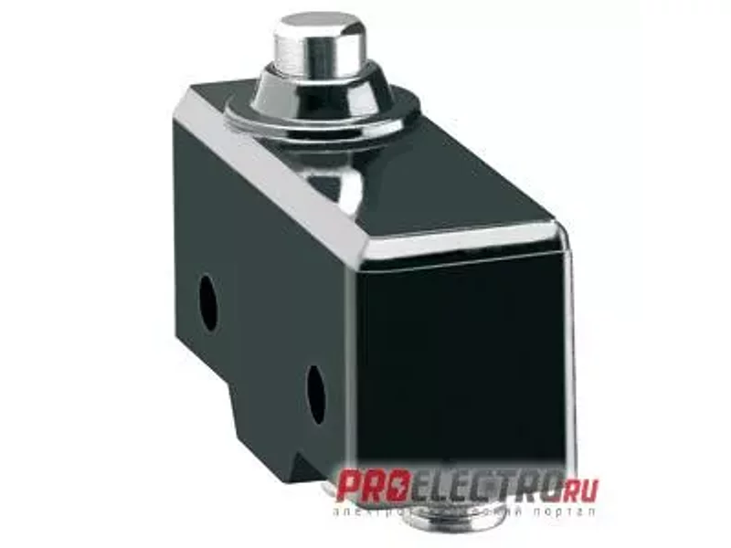 KSA3F Микровыключатель, 1NO/NC, метал. кнопка, низк. стержень, Lovato Electric