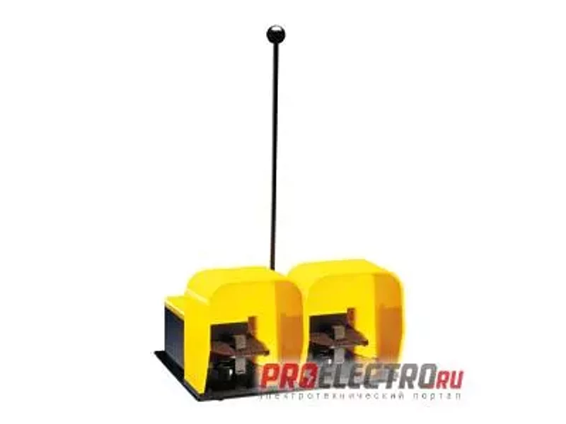 KGD002 Ножной выключатель с двумя педалями, 2NO+2NC, Lovato Electric