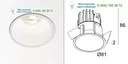 20227228123MMAT DEEP RINGO LED 2733 Delta Light