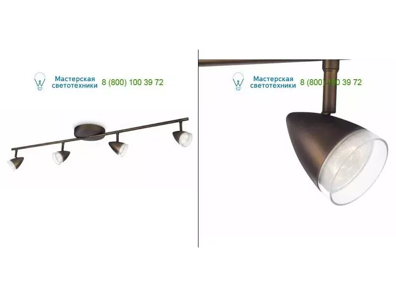 532140616 Philips bronze, накладной светильник > Spotlights