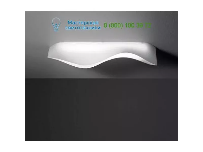 White Artemide 1164010A, накладной светильник