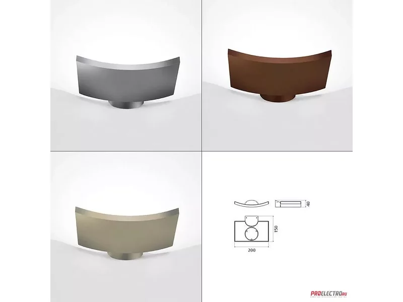 Microsurf Wall Light INVENTORY SALE светильник Artemide Architectural, LED 26W