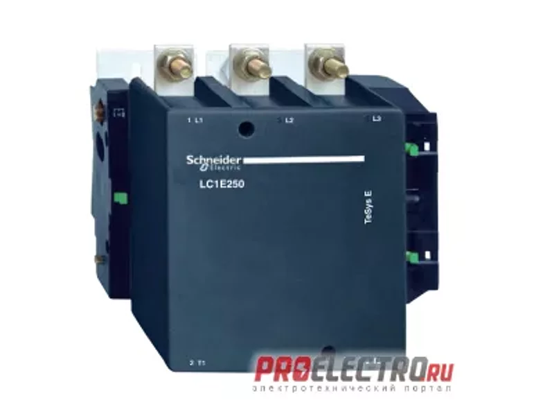 Контактор E 9А катушка управления 220В АС3 50Гц 1НО (LC1E0910M5)