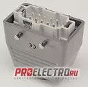 Разъем EMAS, металлический 10 полюсов, 16А серии EBM10PM44, аналог Harting