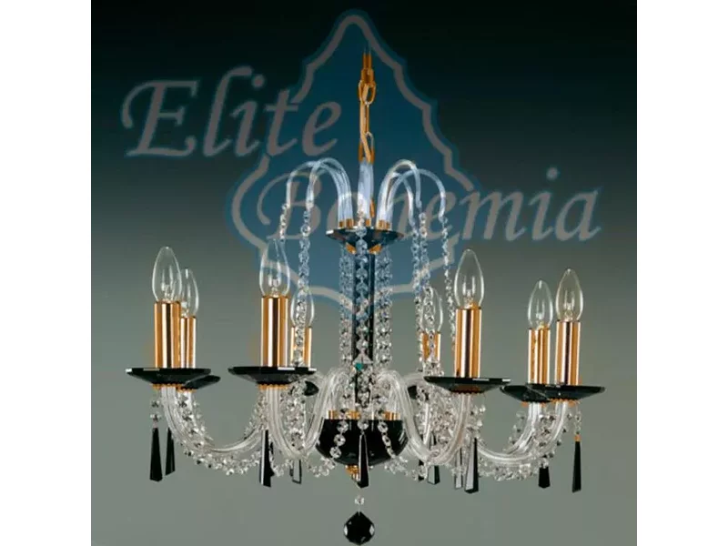 Хрустальная люстра L210/8/03 BLACK Elite Bohemia