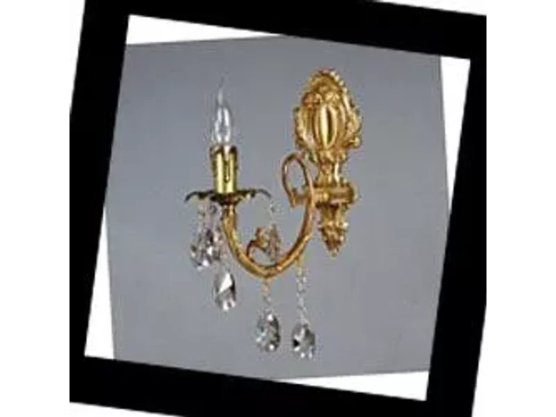 Brizzi Alicante 8888/1 AB Tear drop crystal, Бра