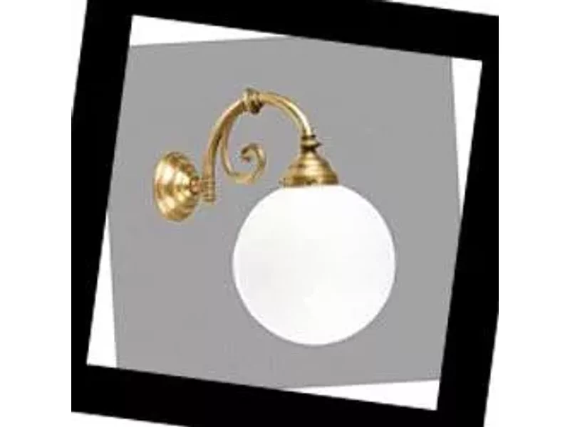 A93-120opb Berliner Messinglampen A93, Бра