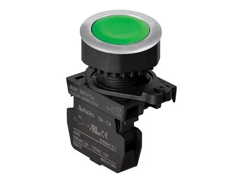 S3PF-P1GA Кнопка нажатия без подсветки, утопленный тип, A5550002290